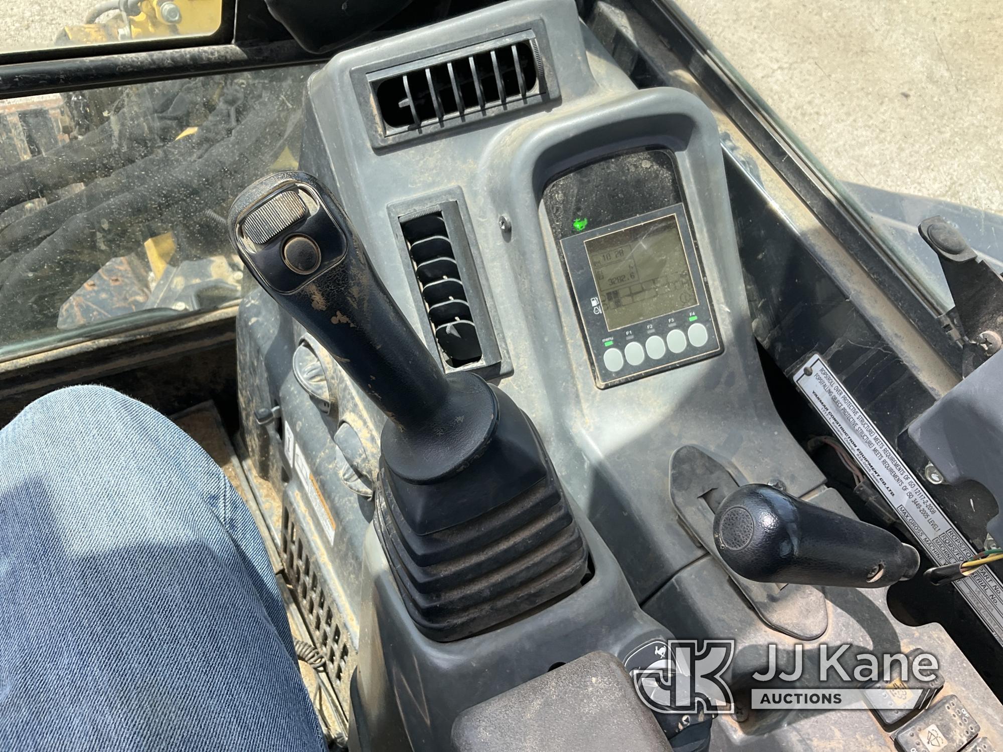 (Kansas City, MO) 2017 Yanmar VI045 Mini Hydraulic Excavator Runs, Moves, & Operates