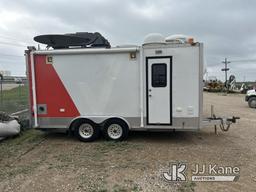 (Waxahachie, TX) 2008 Techline Engineering Enclosed Trailer Fair Condition, No Key