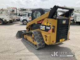 (Kansas City, MO) 2018 Cat 289D Tracked Skid Steer Loader Runs, Moves, & Operates) (Has Engine Noise