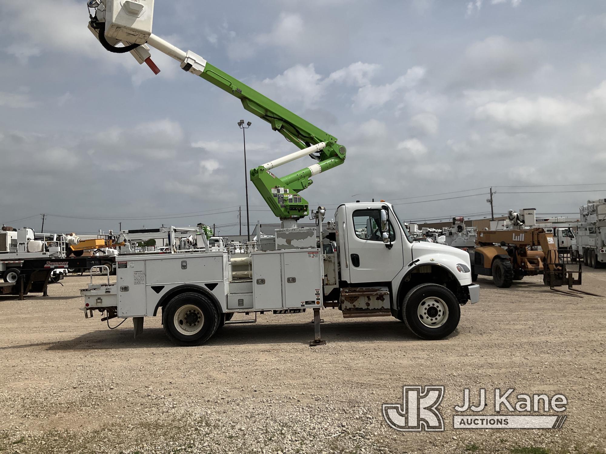 (Waxahachie, TX) Altec TA41M, Articulating & Telescopic Material Handling Bucket Truck mounted behin