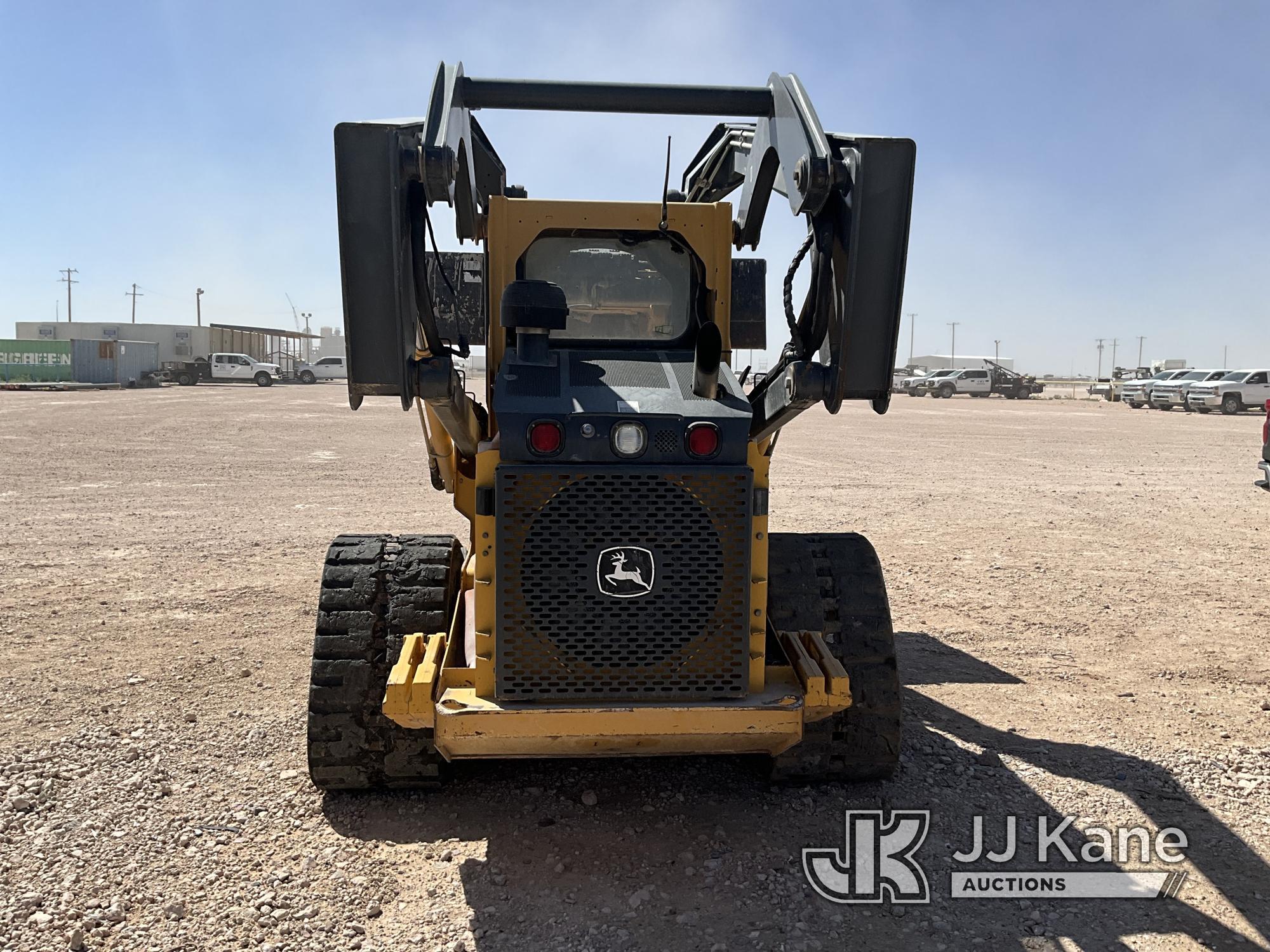 (Odessa, TX) 2012 John Deere 329D Tracked Skid Steer Loader Per seller: Right Side Drive Torch Hub M