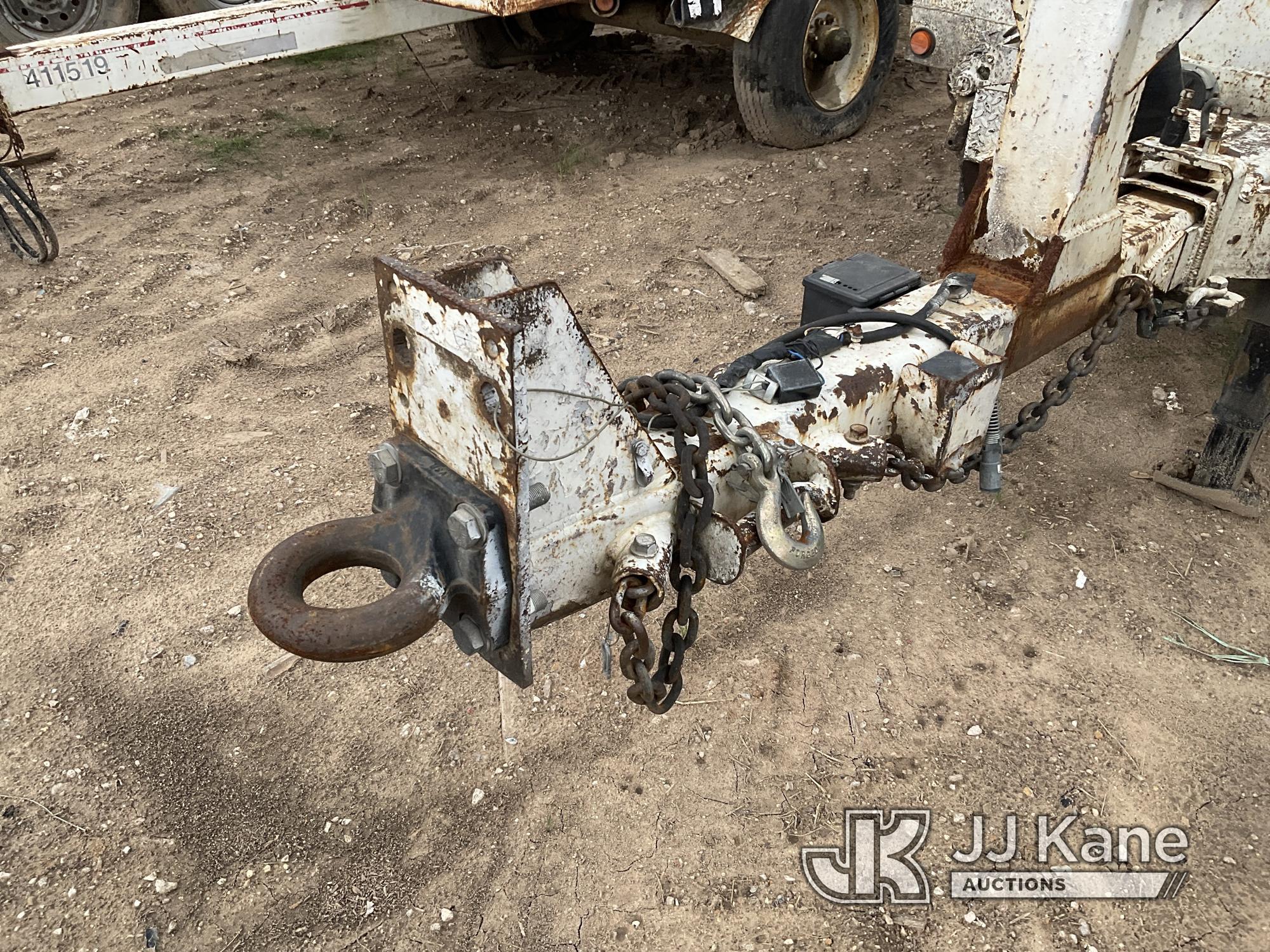 (Cypress, TX) 2002 Butler Material/Reel Trailer Stands & Rolls