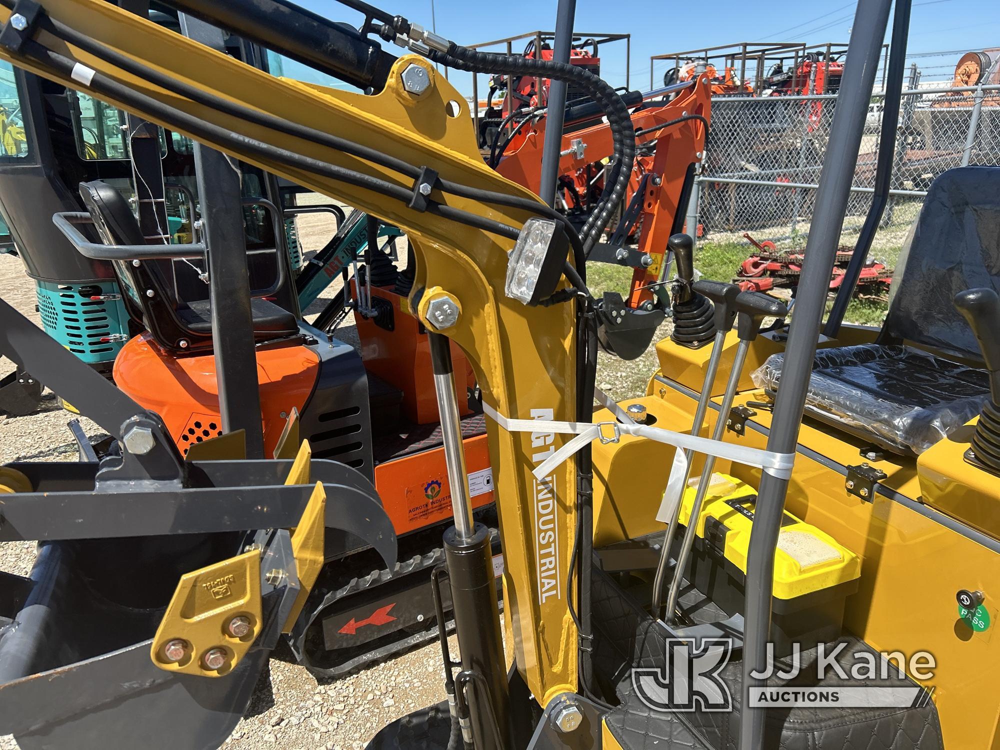 (Waxahachie, TX) 2023 AGT H15 Mini Hydraulic Excavator New, No Fuel