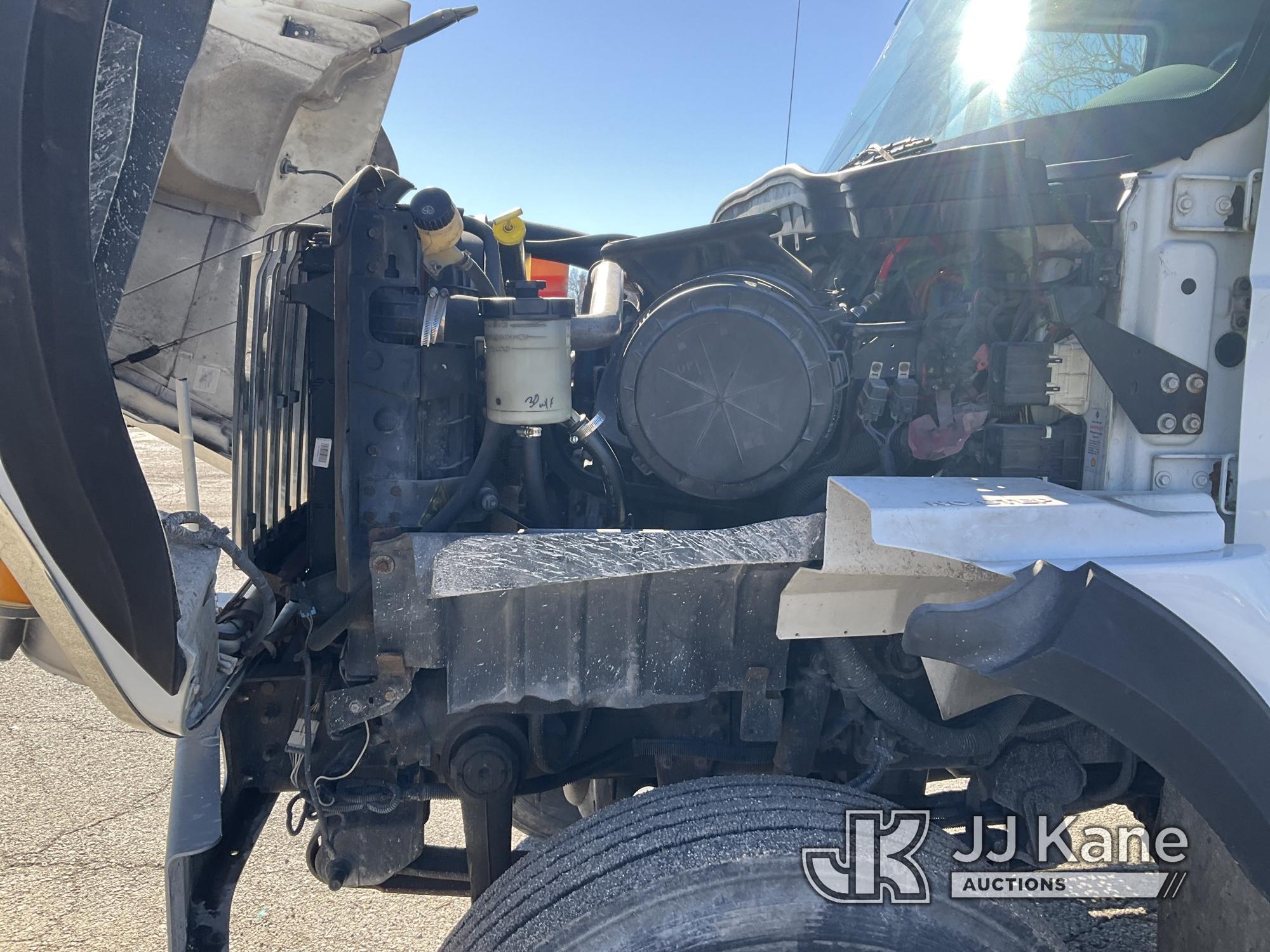 (Kansas City, MO) Altec AA55E, Material Handling Bucket rear mounted on 2012 International 7300 4x4