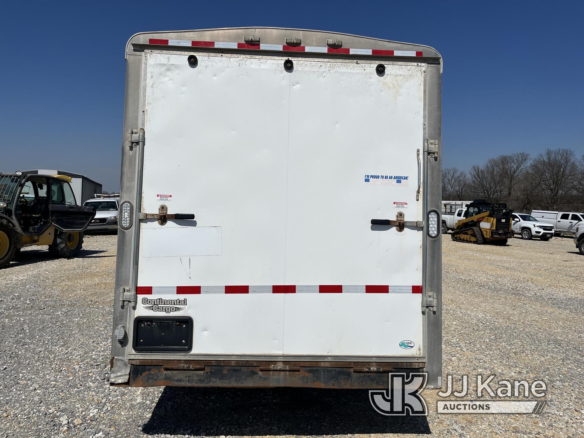 (Hawk Point, MO) 2016 Forest River T/A Enclosed Trailer No Title) (Seller States: Needs New Axle & B