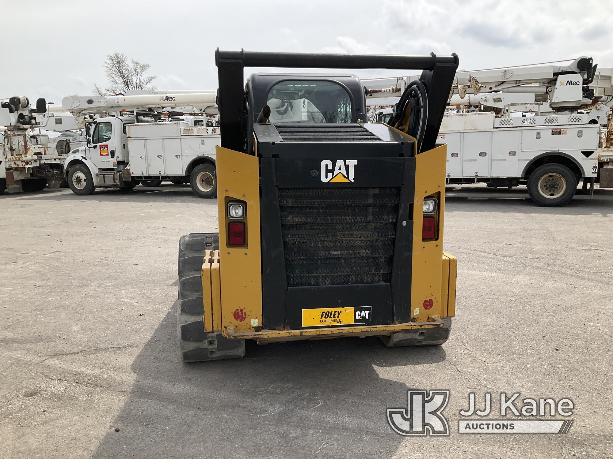 (Kansas City, MO) 2018 Cat 289D Tracked Skid Steer Loader Runs, Moves, & Operates) (Has Engine Noise