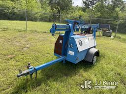 (Guntersville, AL) 2006 Genie TML Portable Light Tower, (Municipality Owned) Not Operating, Bad Tire