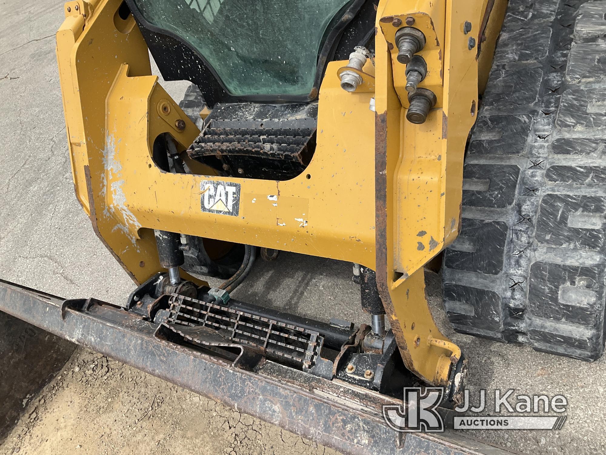 (Kansas City, MO) 2015 Cat 259D Tracked Skid Steer Loader Runs, Moves, & Operates