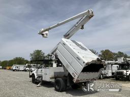 (Hawk Point, MO) Altec LR756, Over-Center Bucket Truck mounted behind cab on 2013 Ford F750 Chipper