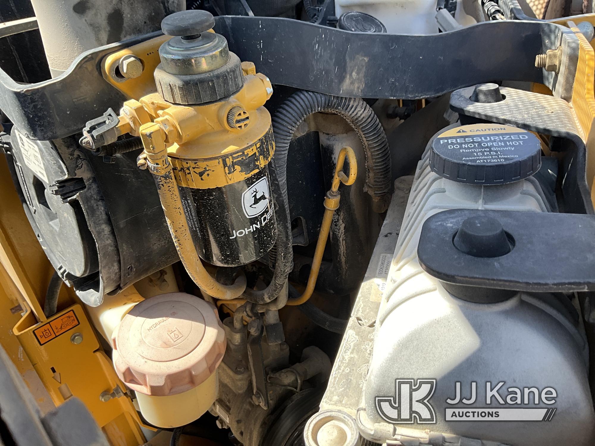 (Odessa, TX) 2012 John Deere 329D Tracked Skid Steer Loader Per seller: Right Side Drive Torch Hub M