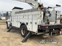 (South Beloit, IL) HiRanger TCX-55, Bucket Truck mounted behind cab on 2011 International Durastar 4