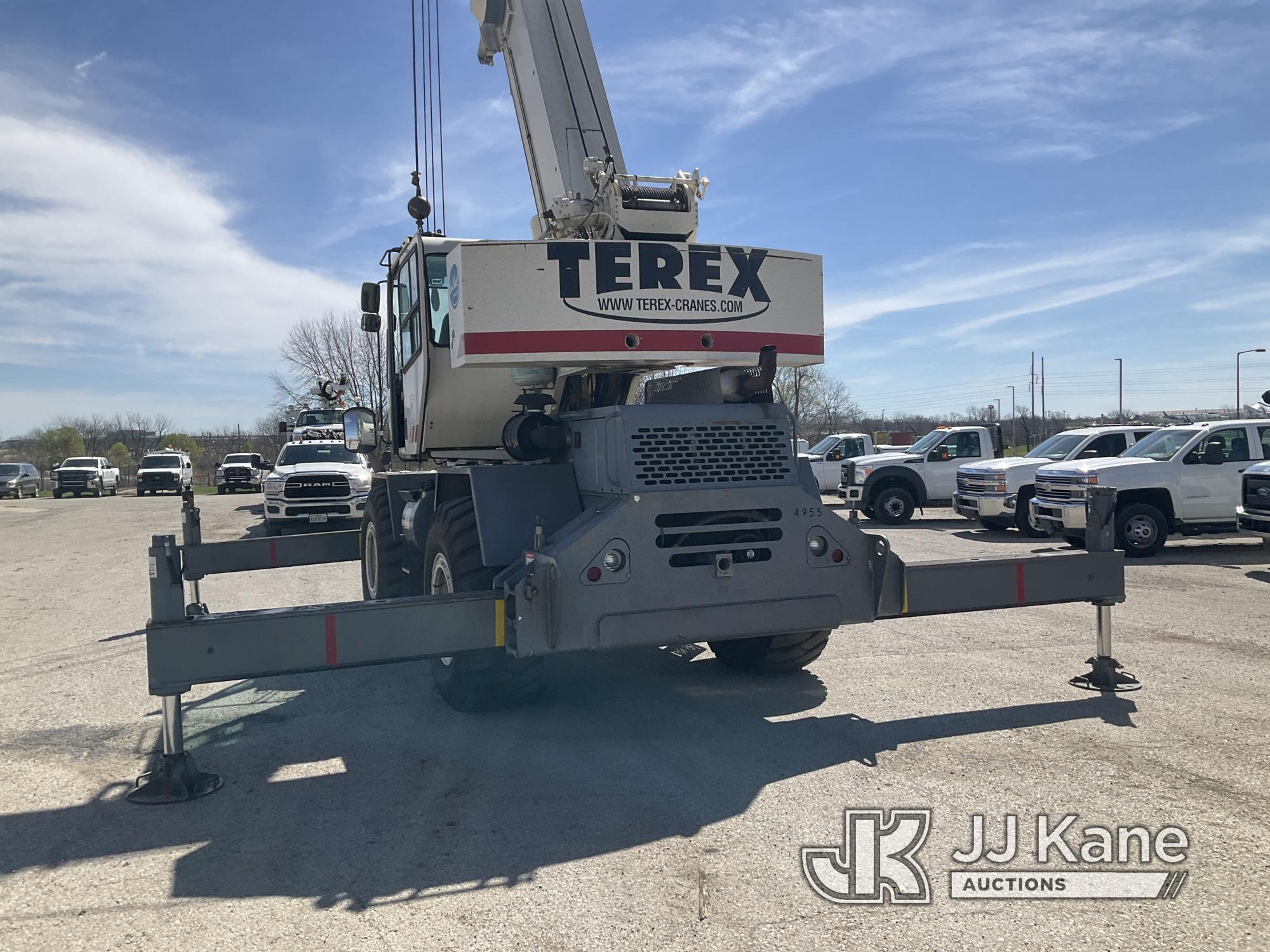 (Kansas City, MO) 2003 Terex RT230XL Hydraulic Rough Terrain Crane Runs, Moves, & Operates