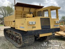 (Tipton, MO) 1994 Morooka MST 2000 All-Terrain Track Machine Dump Runs, Moves) (Bed Dumps. Left Rubb