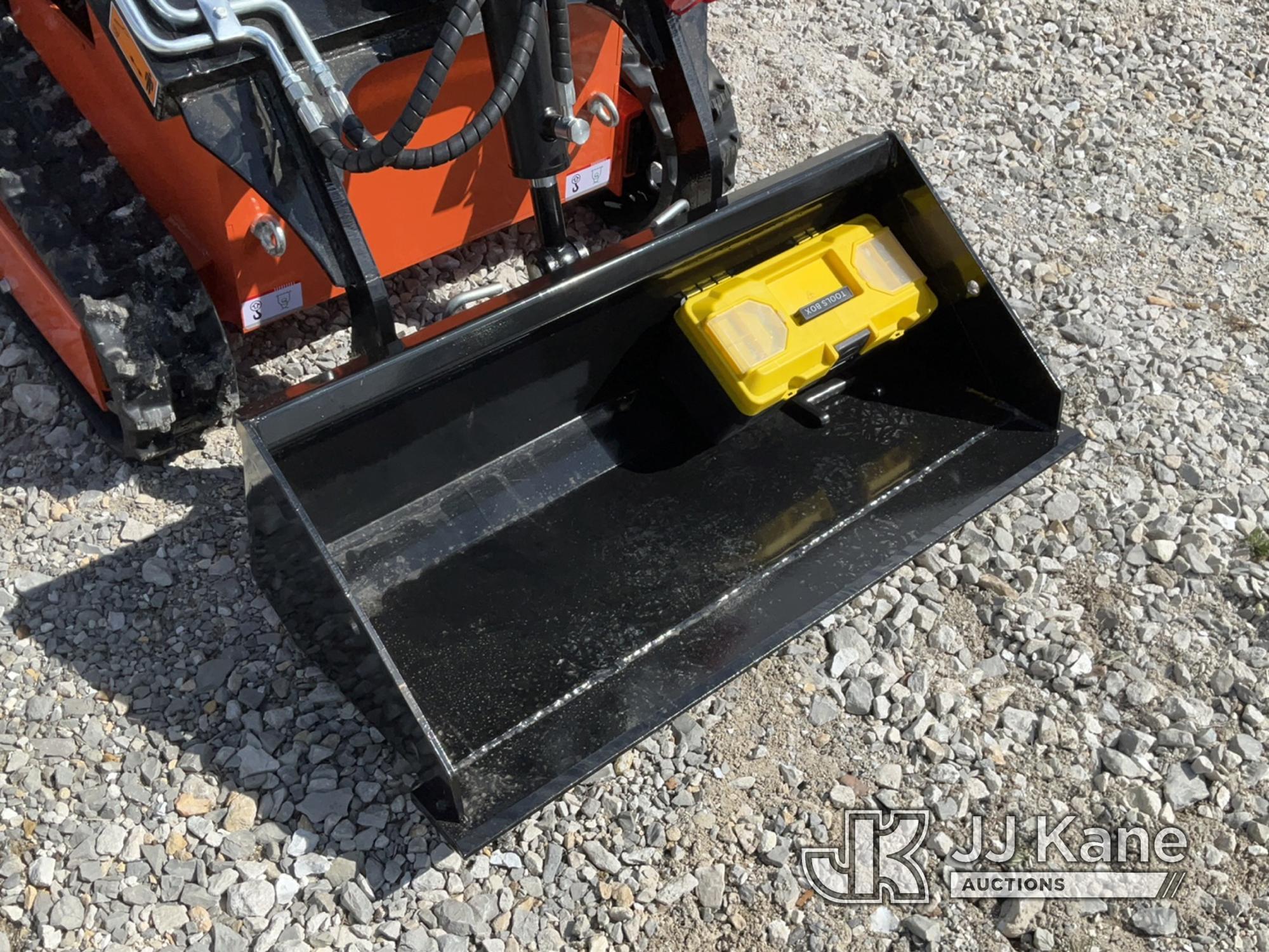 (Hawk Point, MO) 2023 AGROTK YF2-380 Walk-Behind Tracked Skid Steer Loader New/Unused.