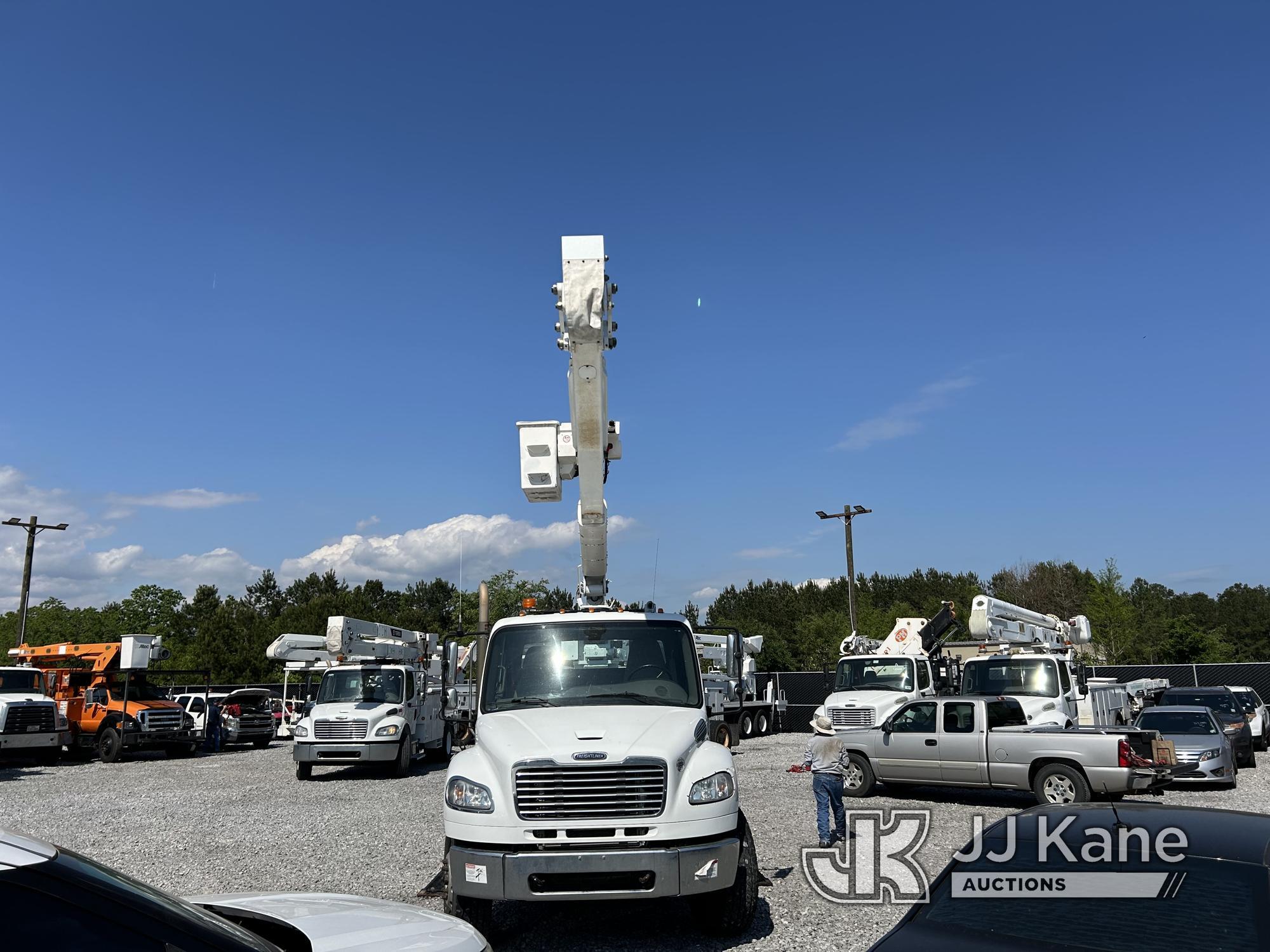 (Covington, LA) HiRanger TC55-MH, Material Handling Bucket Truck rear mounted on 2019 Freightliner M