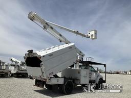 (Hawk Point, MO) Altec LR756, Over-Center Bucket Truck mounted behind cab on 2013 Ford F750 Chipper