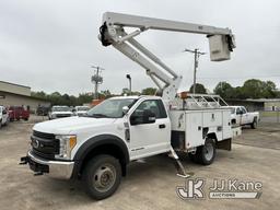 (Conway, AR) ETI ETC40IH, Articulating & Telescopic Bucket Truck mounted behind cab on 2017 Ford F55