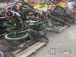 (Jurupa Valley, CA) 2 Pallets Of Bicycles (Used ) NOTE: This unit is being sold AS IS/WHERE IS via T