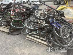 (Jurupa Valley, CA) 2 Pallets Of Bicycles (Used ) NOTE: This unit is being sold AS IS/WHERE IS via T