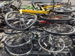 (Jurupa Valley, CA) 3 Pallets Of Bicycles (Used ) NOTE: This unit is being sold AS IS/WHERE IS via T