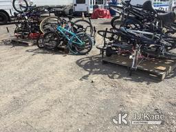 (Jurupa Valley, CA) 3 Pallets Of Bicycles (Used ) NOTE: This unit is being sold AS IS/WHERE IS via T