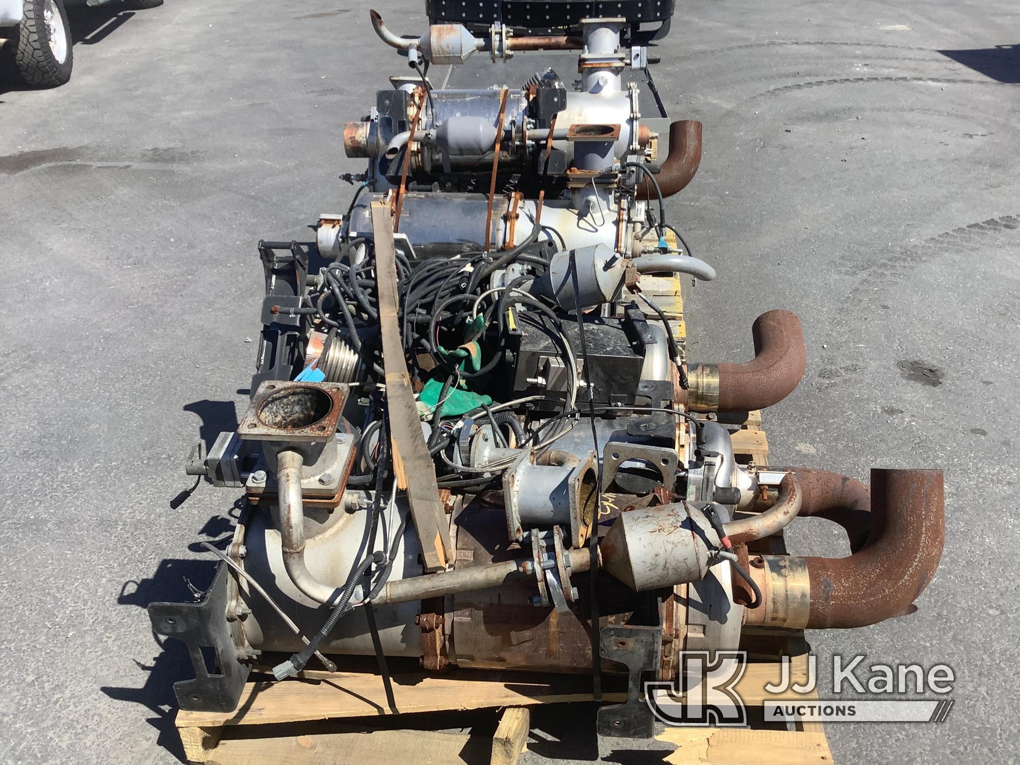 (Jurupa Valley, CA) 2 Pallets Of Diesel Exhaust Parts (Used) NOTE: This unit is being sold AS IS/WHE