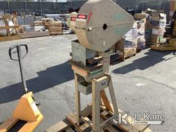 (Jurupa Valley, CA) 1 Gould Punch Press (Used) NOTE: This unit is being sold AS IS/WHERE IS via Time