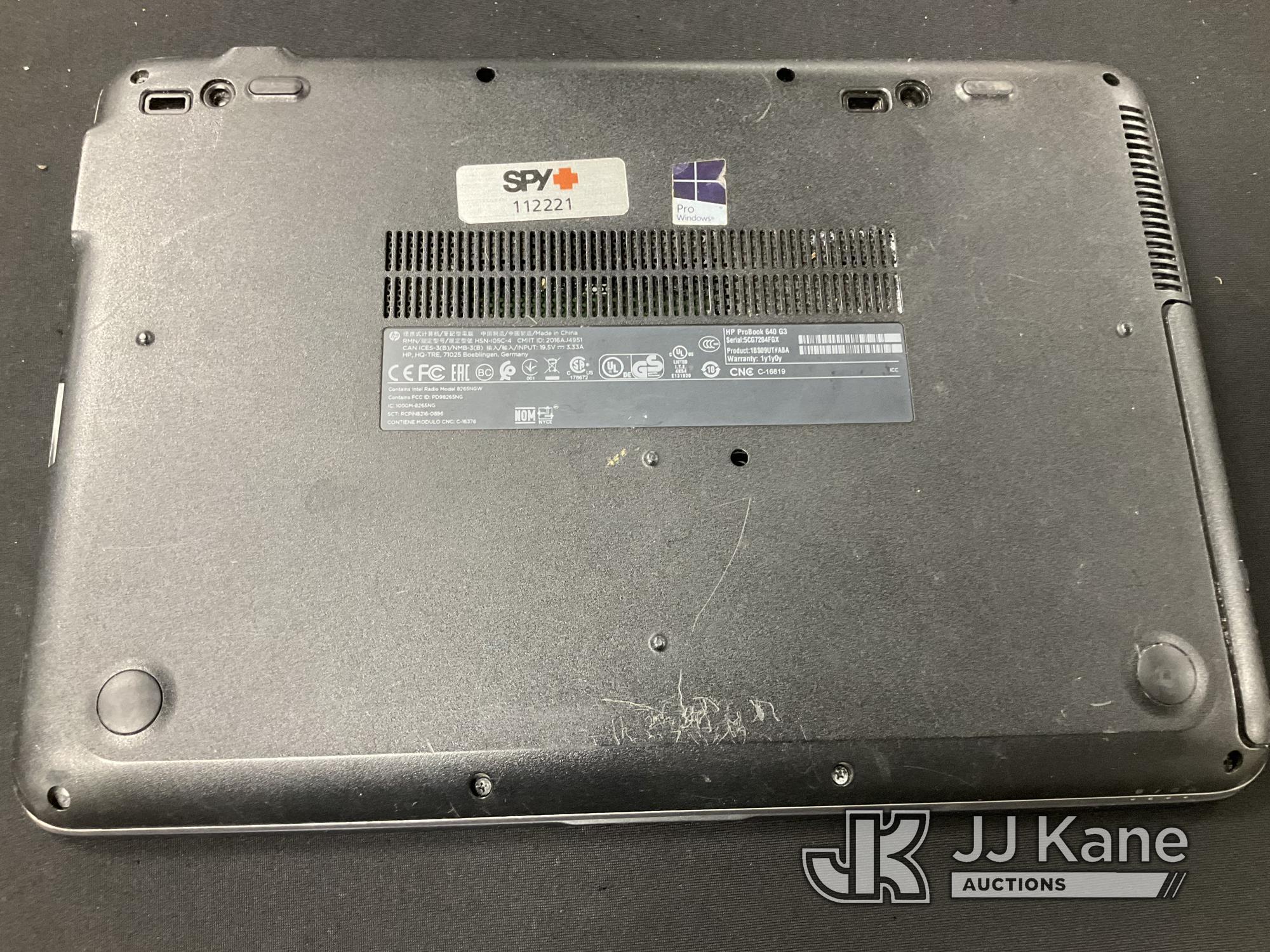 (Jurupa Valley, CA) 2 HP Laptops Used