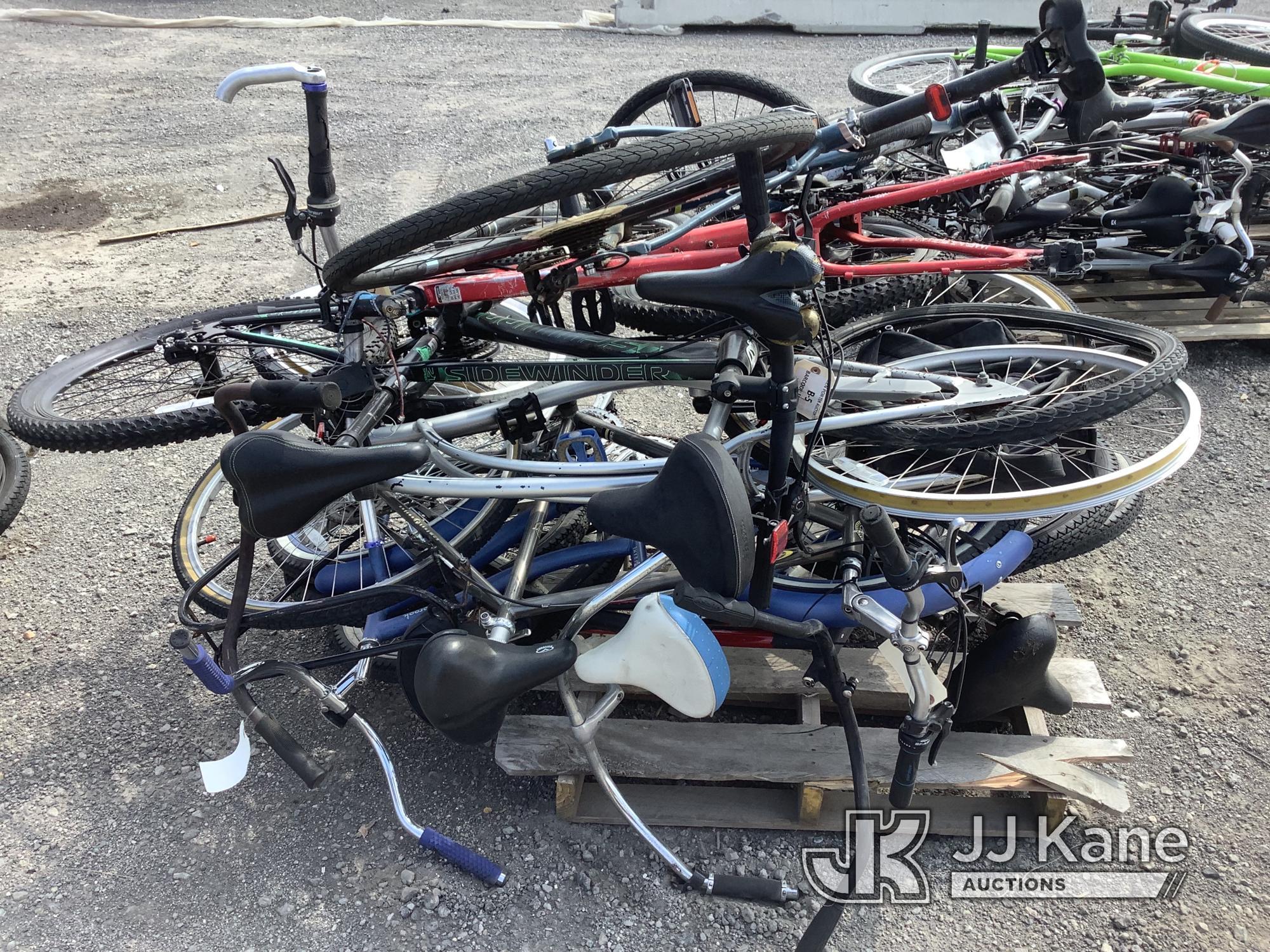 (Jurupa Valley, CA) 3 Pallets Of Bicycles (Used) NOTE: This unit is being sold AS IS/WHERE IS via Ti