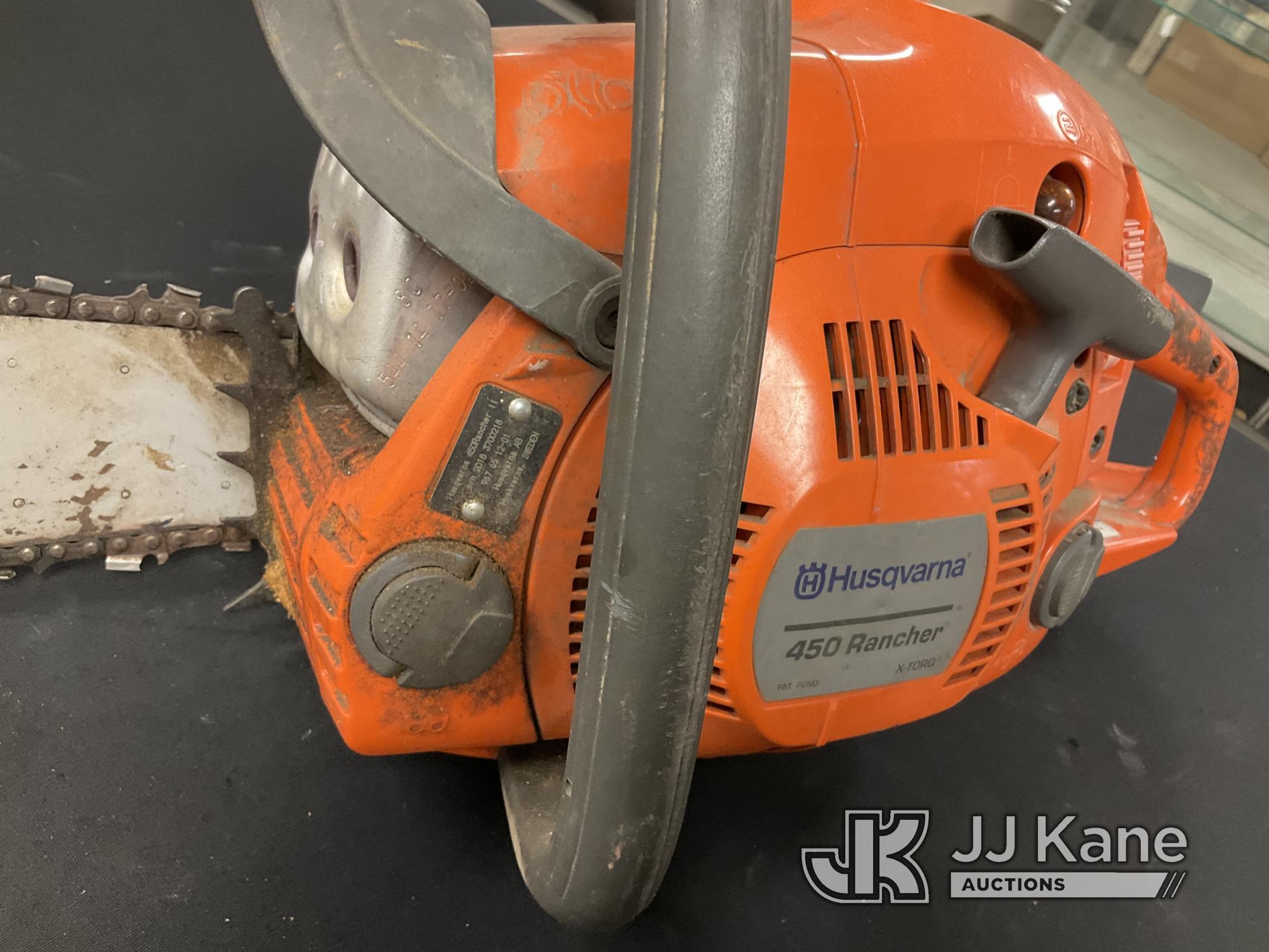 (Jurupa Valley, CA) Chainsaw (Used) NOTE: This unit is being sold AS IS/WHERE IS via Timed Auction a