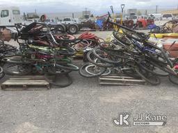 (Jurupa Valley, CA) 2 Pallets Of Bicycles (Used ) NOTE: This unit is being sold AS IS/WHERE IS via T