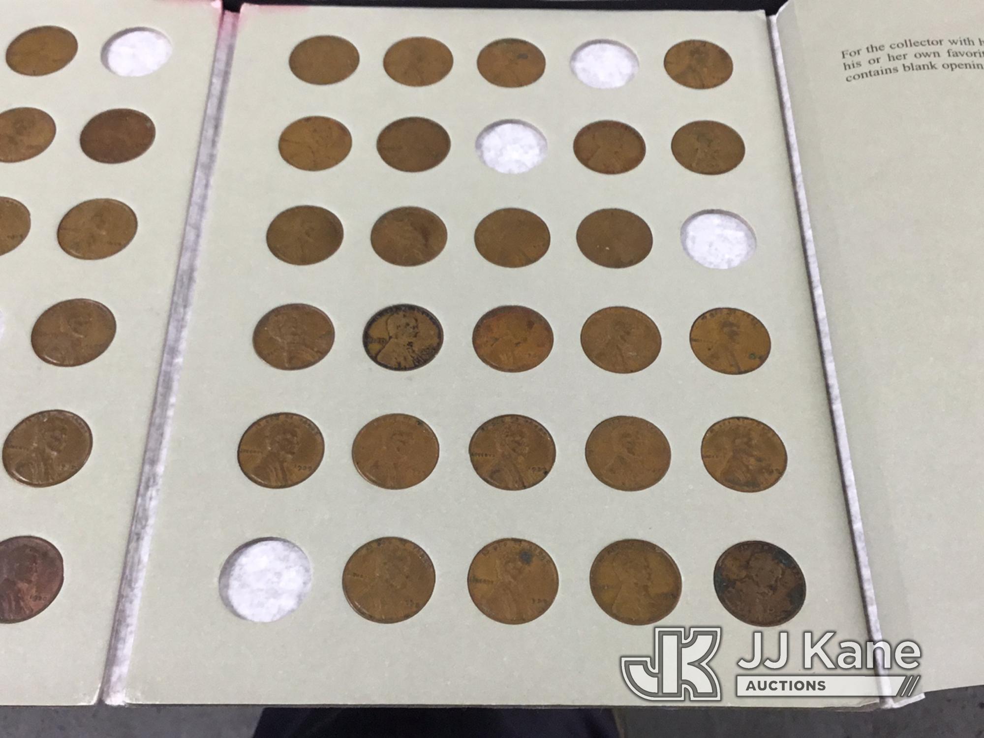 (Jurupa Valley, CA) Books of coins (Used) NOTE: This unit is being sold AS IS/WHERE IS via Timed Auc