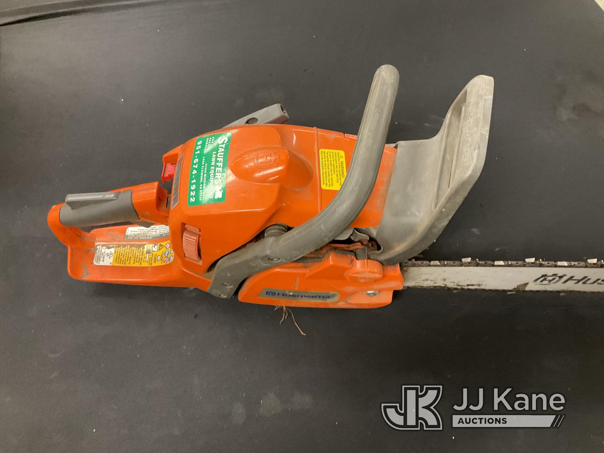 (Jurupa Valley, CA) Chainsaw (Used) NOTE: This unit is being sold AS IS/WHERE IS via Timed Auction a