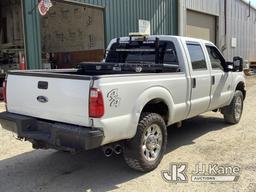 (Harmans, MD) 2012 Ford F350 4x4 Crew-Cab Pickup Truck Runs & Moves, Check Engine Light On, Uneven T