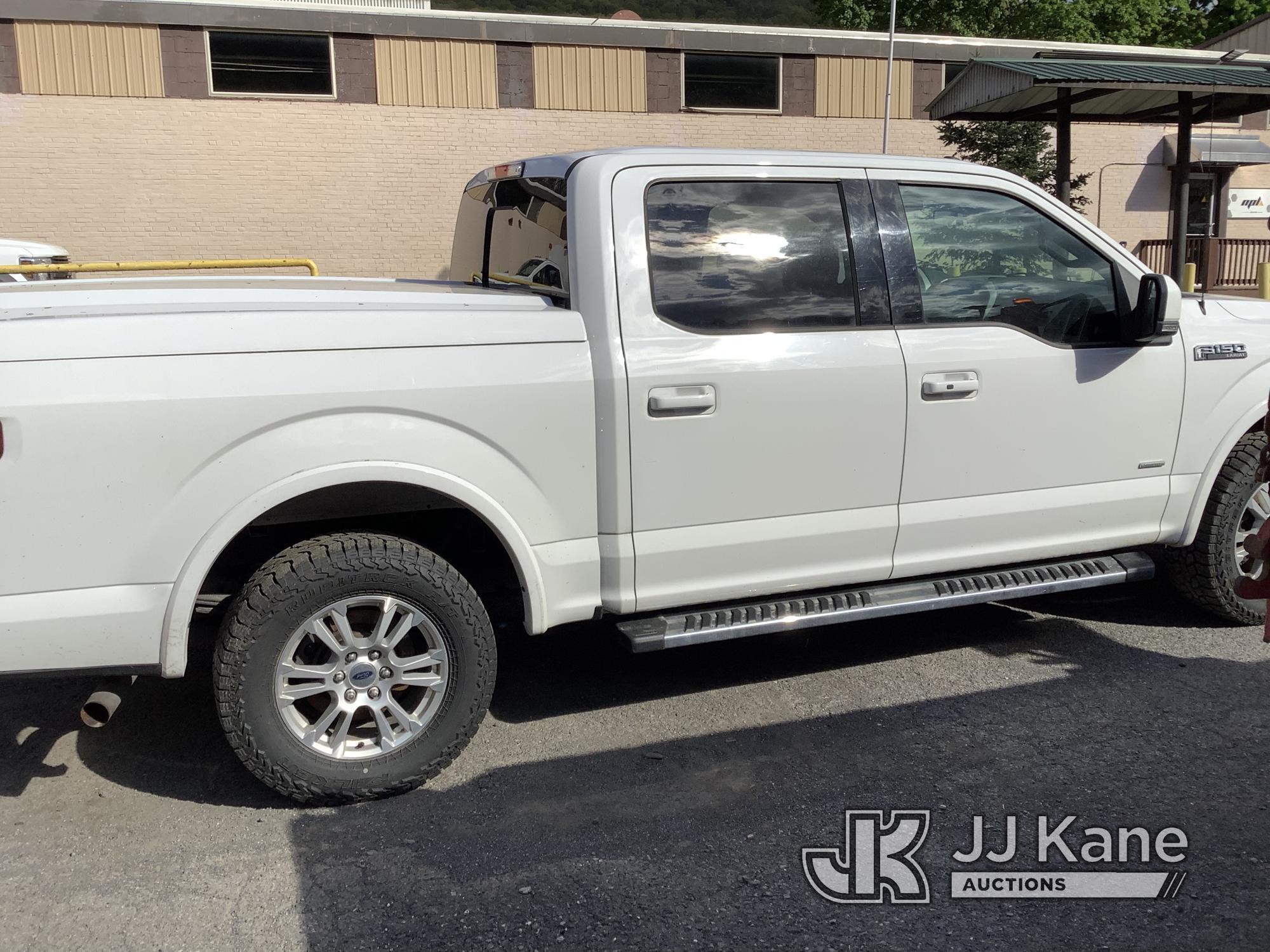 (Lavale, MD) 2017 Ford F150 4x4 Crew-Cab Pickup Truck Runs & Moves