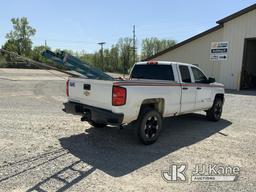 (Fort Wayne, IN) 2018 Chevrolet Silverado K1500 4X4 Extended-Cab Pickup Truck Not Running, Condition