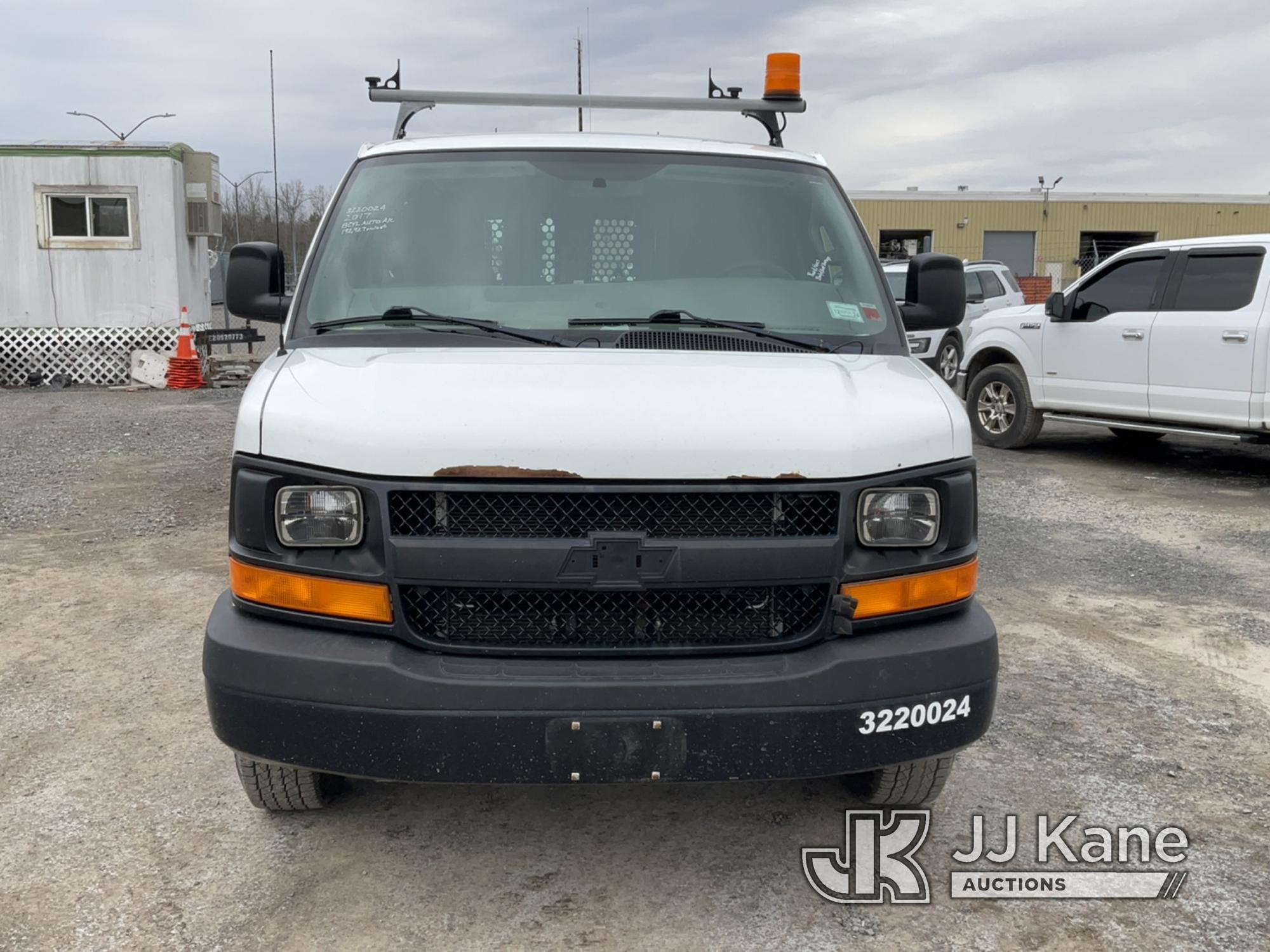 (Rome, NY) 2017 Chevrolet Express G2500 Cargo Van Runs & Moves, Body & Rust Damage