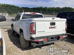 (Smock, PA) 2016 GMC Canyon 4x4 Crew-Cab Pickup Truck Title Delay) (Wrecked, Runs, Not Moving, No St