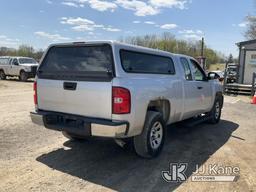 (Charlotte, MI) 2012 Chevrolet Silverado 1500 4x4 Extended-Cab Pickup Truck Runs, Moves, Rust, Body