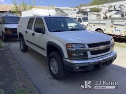 (Harmans, MD) 2008 Chevrolet Colorado Crew-Cab Pickup Truck Runs & Moves, Rust & Body Damage