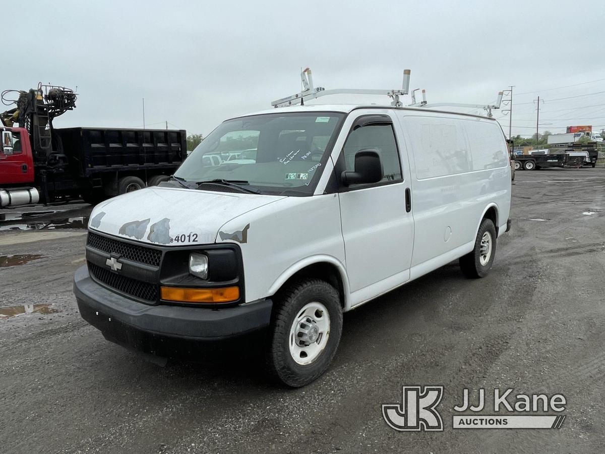 (Plymouth Meeting, PA) 2008 Chevrolet Express G2500 Cargo Van Runs & Moves, Body & Rust Damage