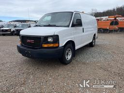 (Smock, PA) 2014 GMC Savana G2500 Cargo Van Title Delay) (Runs & Moves, Cracked Windshield, TPS Ligh