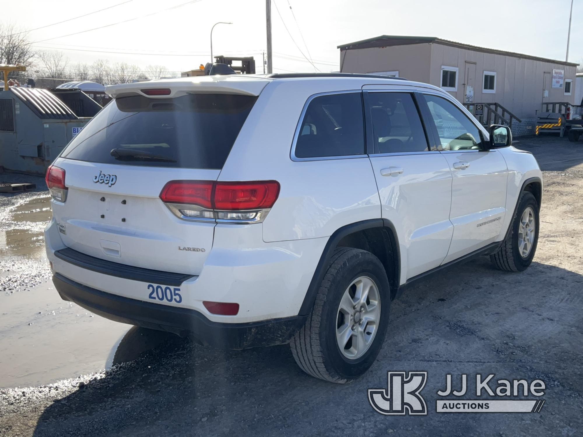 (Rome, NY) 2014 Jeep Grand Cherokee Laredo 4x4 4-Door Sport Utility Vehicle Runs & Moves, Body & Rus