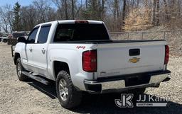 (Shrewsbury, MA) 2015 Chevrolet Silverado 1500 4x4 Crew-Cab Pickup Truck Runs & Moves) (Rust Damage