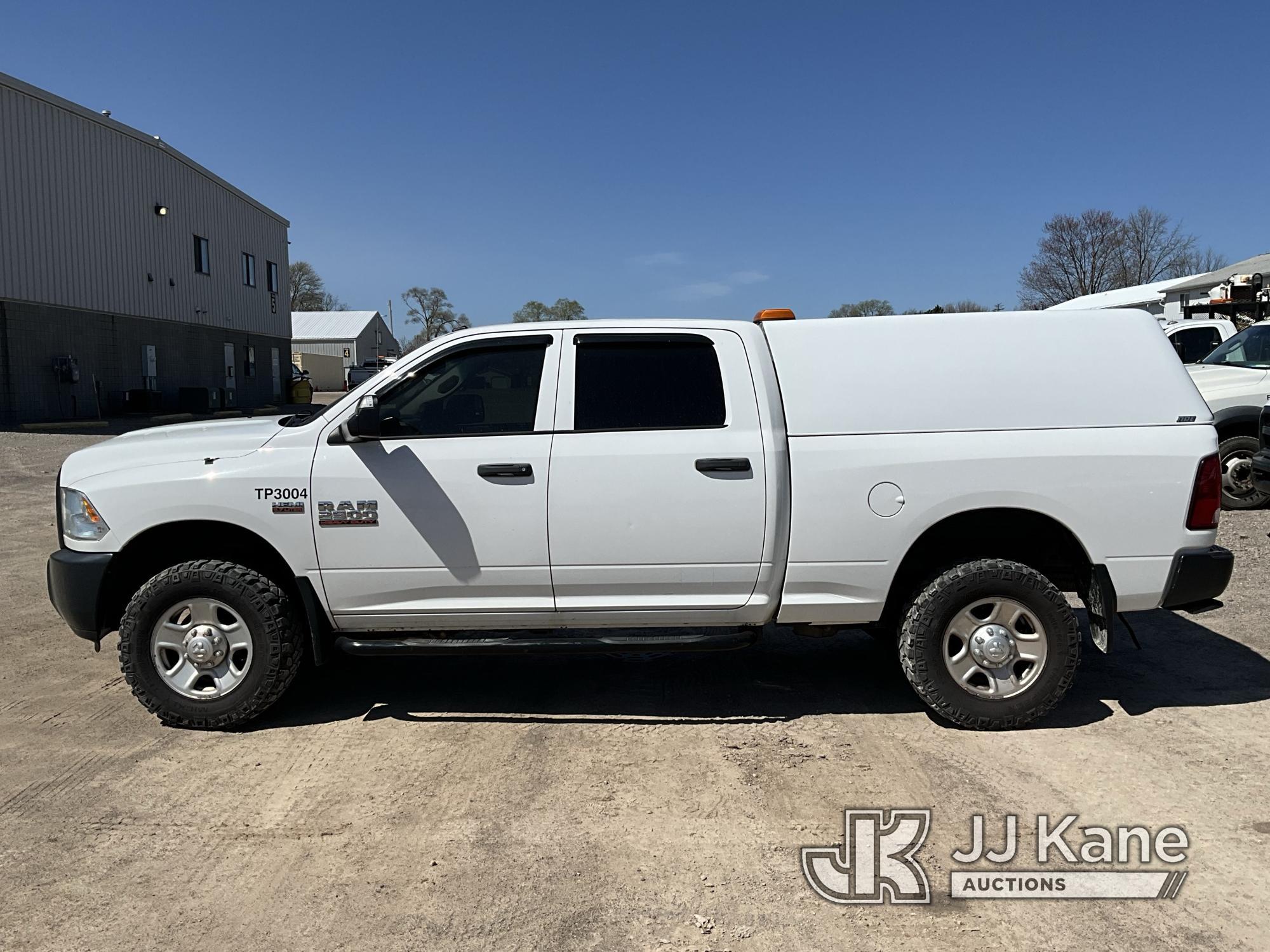 (Rosebush, MI) 2015 Dodge 2500 4x4 Pickup Truck Runs & Moves) (Check Engine Light On) (Engine Issues