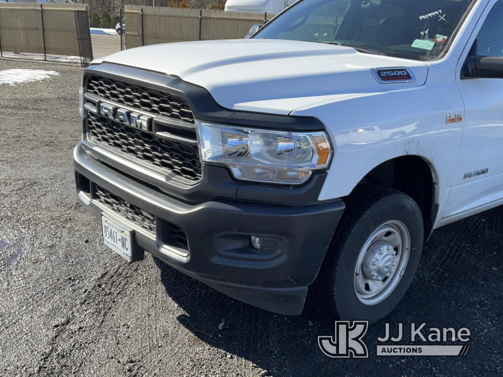 (Kings Park, NY) 2022 RAM 2500 Crew-Cab Pickup Truck Runs & Moves) (Inspection and Removal BY APPOIN