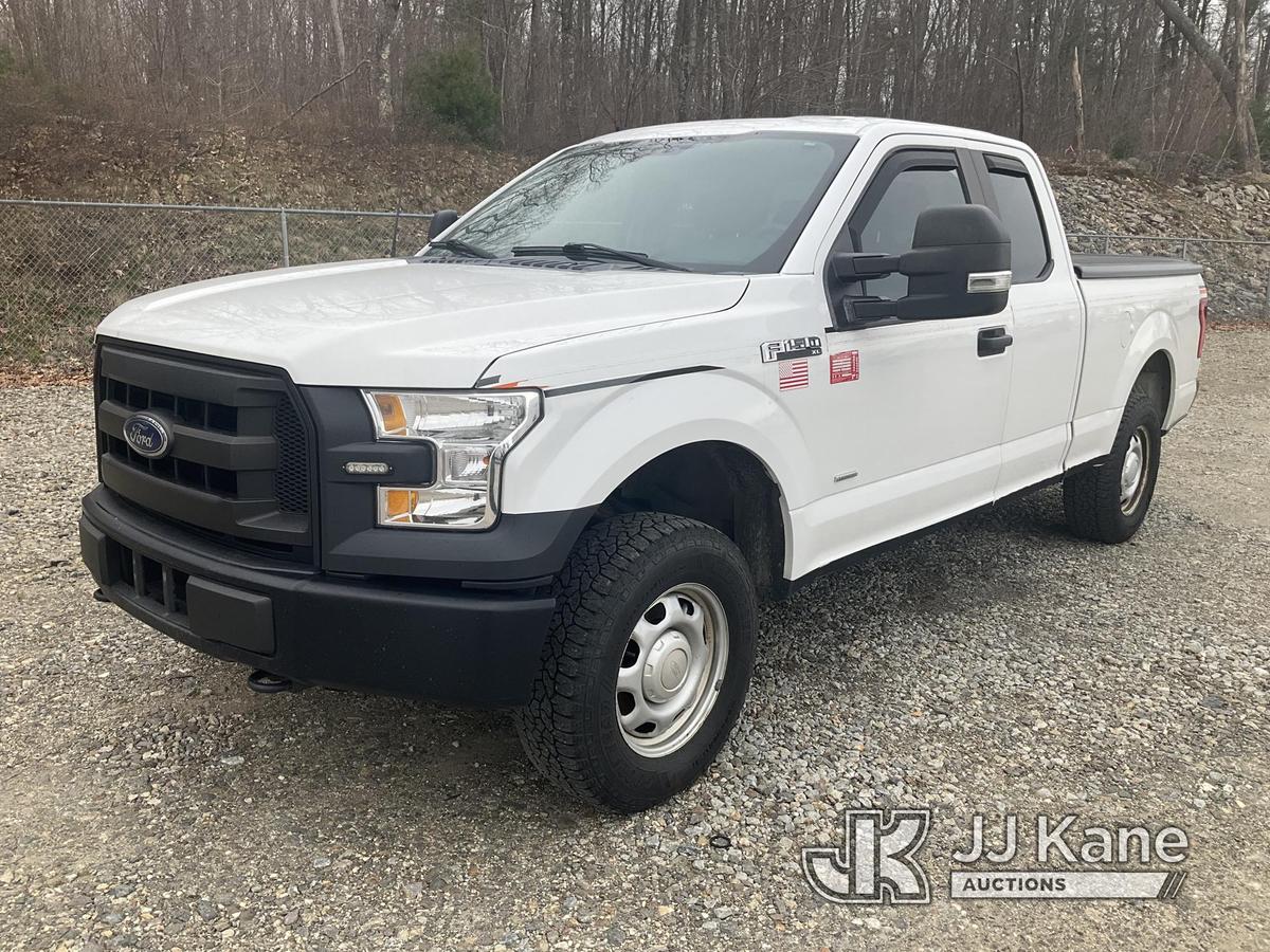 (Shrewsbury, MA) 2016 Ford F150 4x4 Extended-Cab Pickup Truck Runs & Moves) (Check Engine Light On,