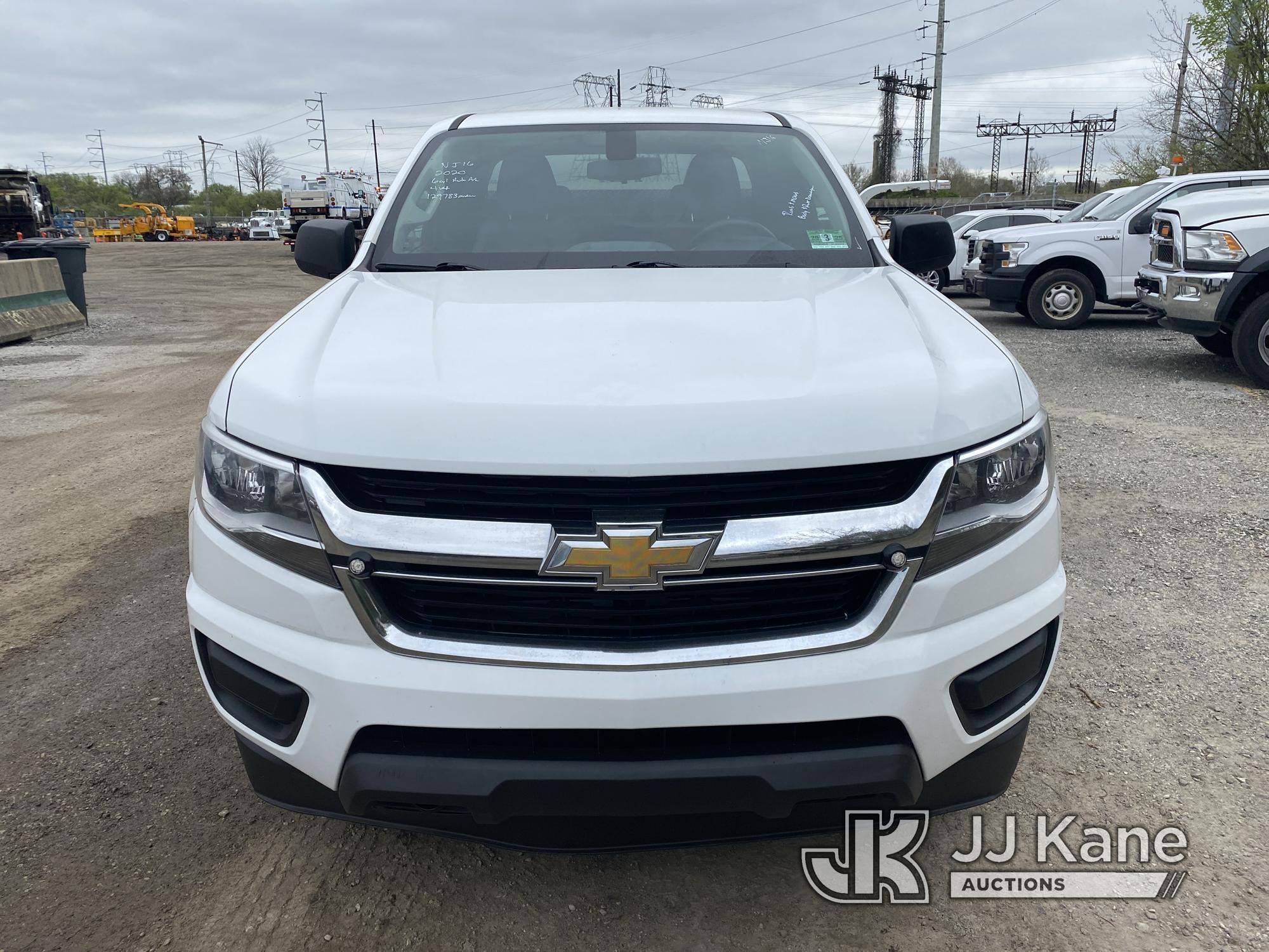 (Plymouth Meeting, PA) 2020 Chevrolet Colorado 4x4 Extended-Cab Pickup Truck Runs & Moves, Body & Ru