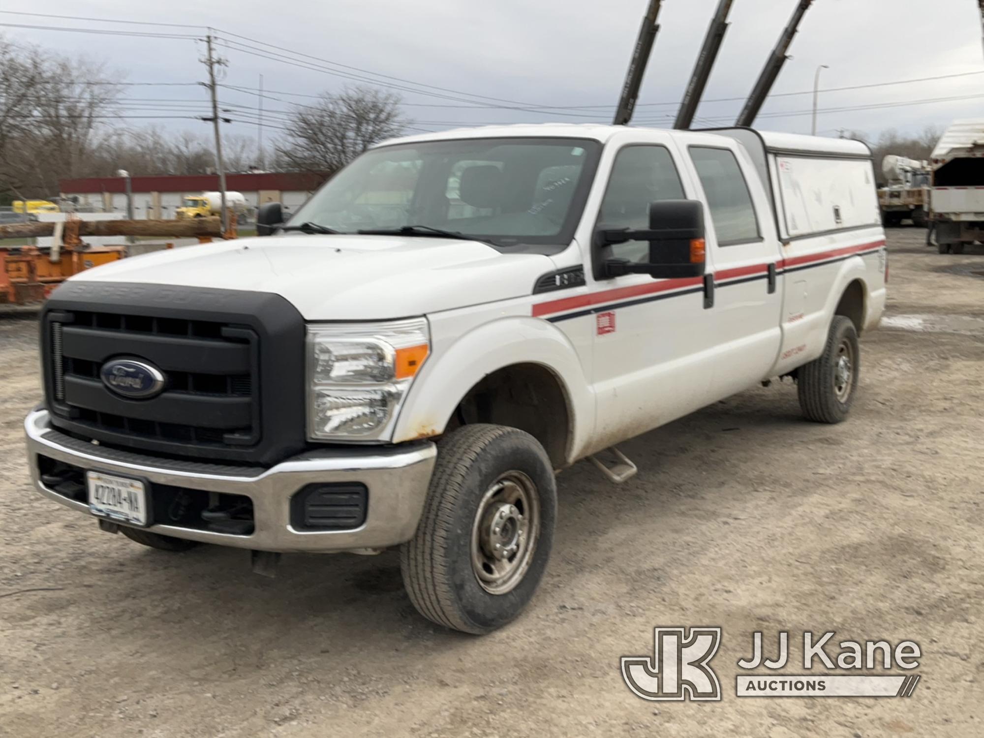 (Rome, NY) 2015 Ford F350 4x4 Crew-Cab Pickup Truck Runs & Moves, Body & Rust Damage