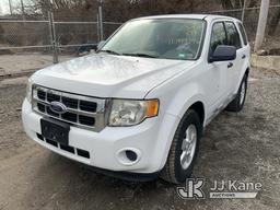 (Plymouth Meeting, PA) 2009 Ford Escape 4-Door Sport Utility Vehicle Runs & Moves, Check Engine Ligh